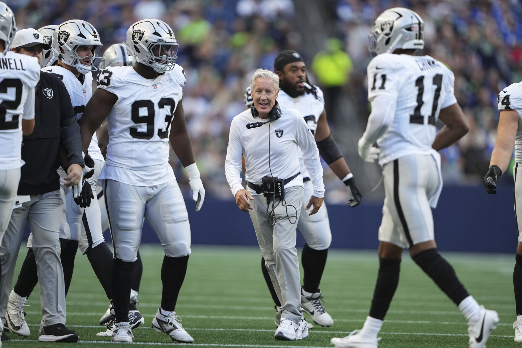 Raiders Seahawks Football